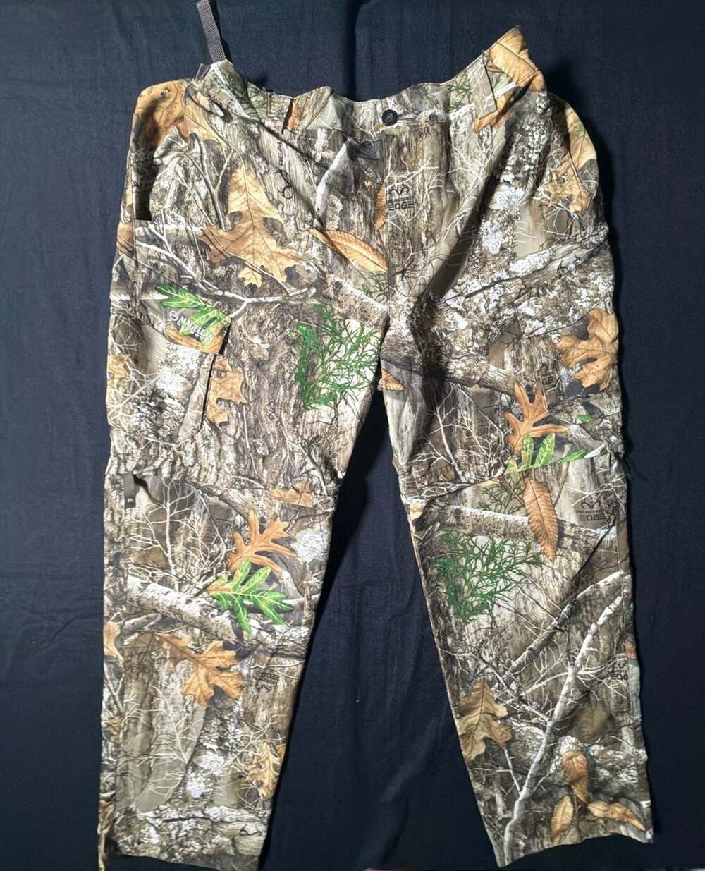 Magellan Outdoors Realtree Edge Camouflage Convertible Cargo Hunting Pants